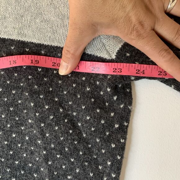 LANDS' END Men's L‎ Lighthouse Hunter's Star Crewneck Sweater - Picture 4 of 7